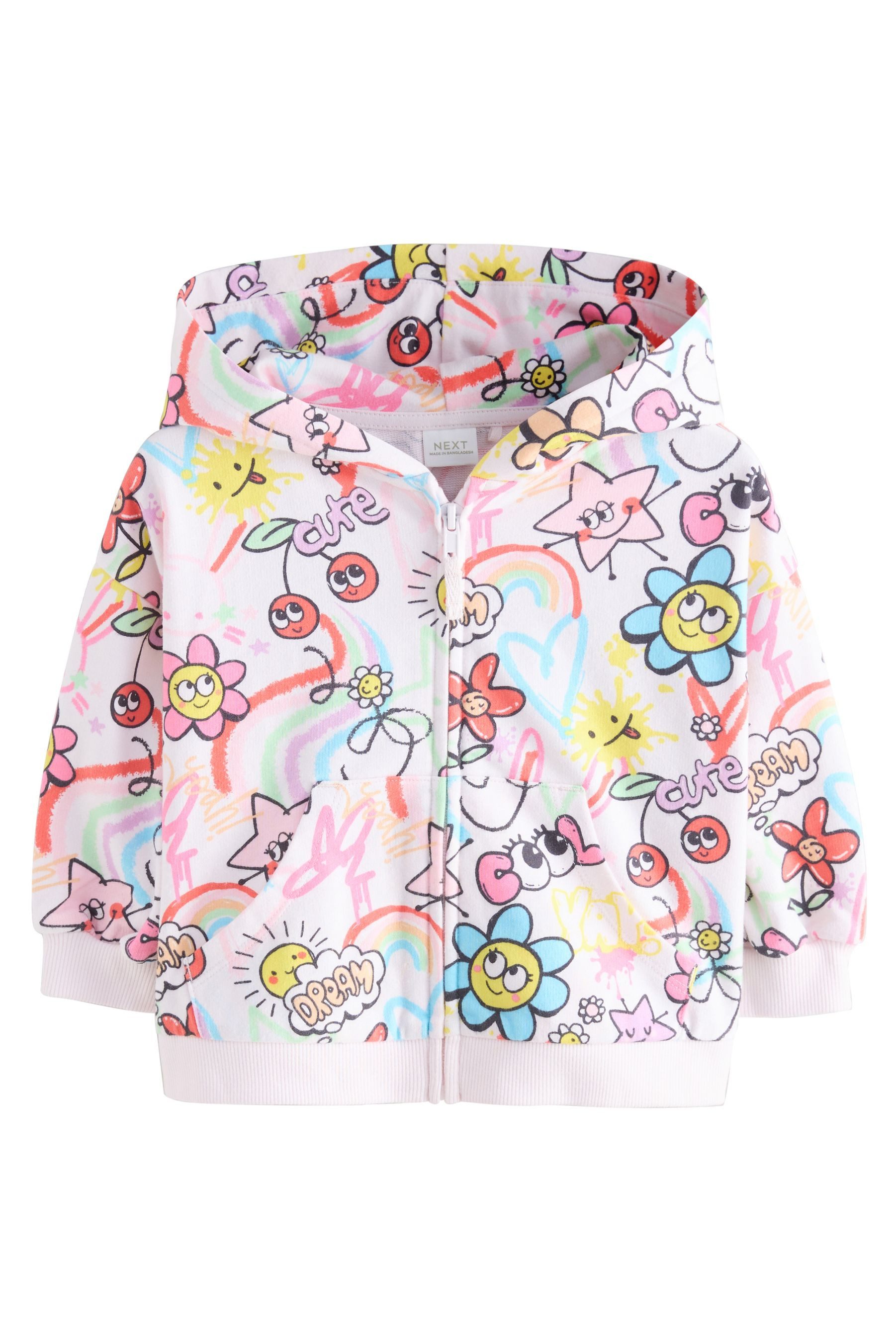 Next Kapuzenpullover Jacke mit durchgängigem Reißverschluss günstig online kaufen
