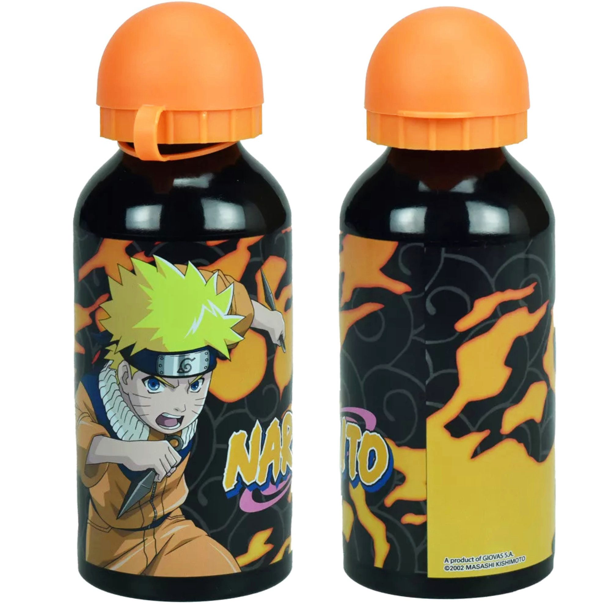 Naruto Trinkflasche Anime Naruto Shippuden ALU - Wasserflasche Flasche 400 ml