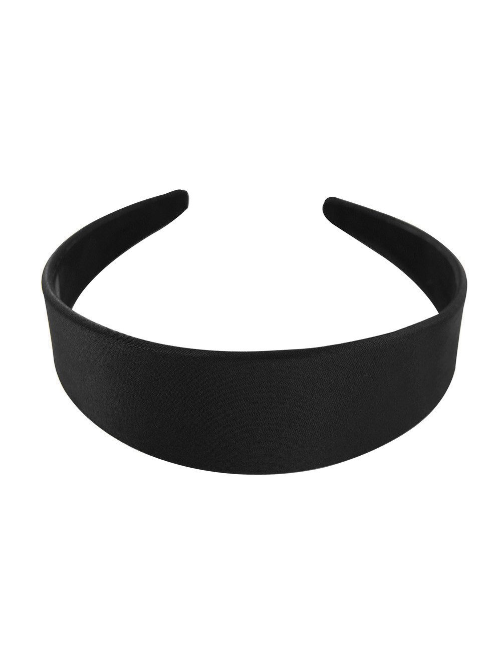 axy Haarreif Breiter Haarreif mit Satin bezogen, Vintage Klassik-Look Damen Haareifen Haarband