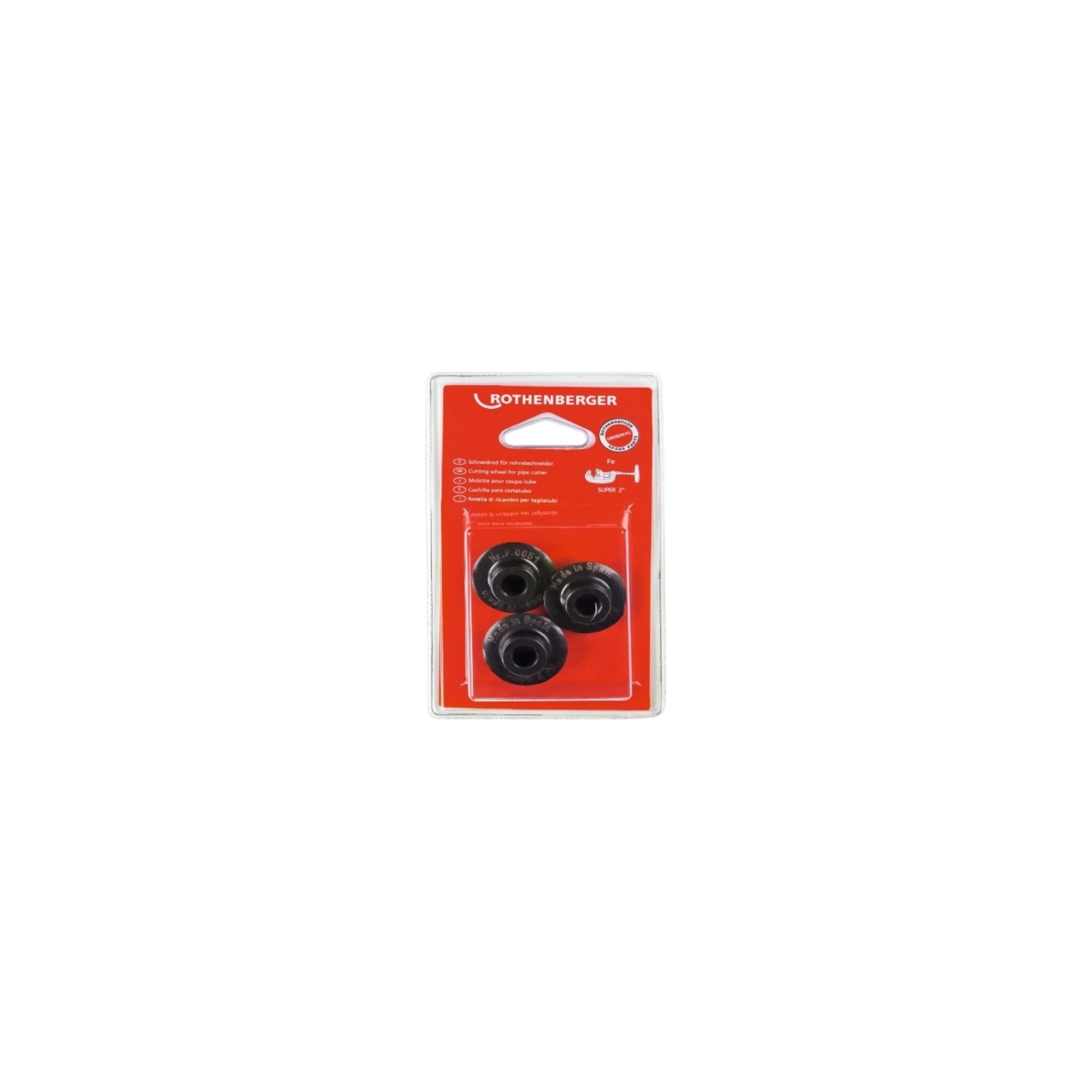 Rothenberger Zubehör-Set Rothenberger Schneidrad für SUPER 2", 3 Stück