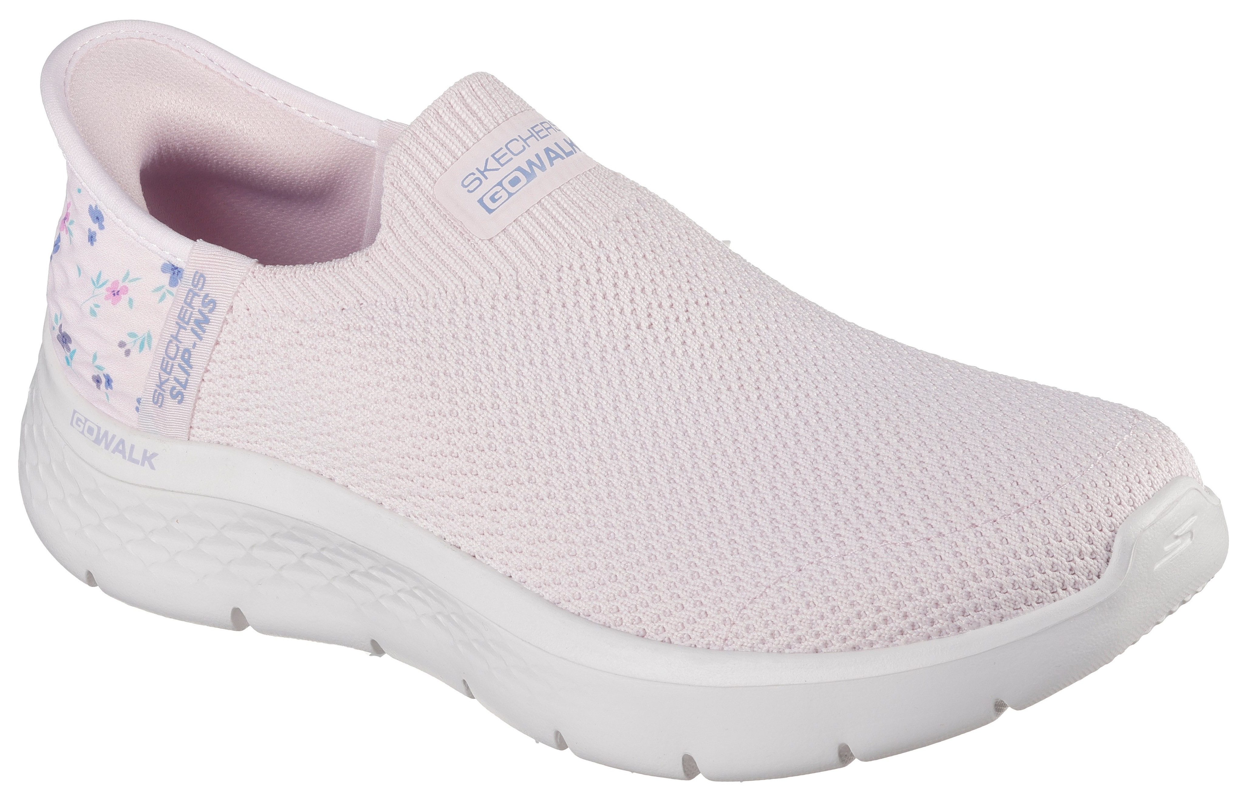 Skechers GO WALK FLEX-SUNSET ROSE Slip-On Sneaker, Freizeitschuh, Vegan mit günstig online kaufen