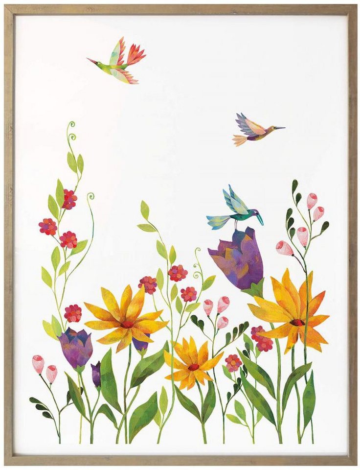 Wall-Art Poster Märchen Wandbilder Blütenpoesie, Pflanzen (1 St), Poster  ohne Bilderrahmen