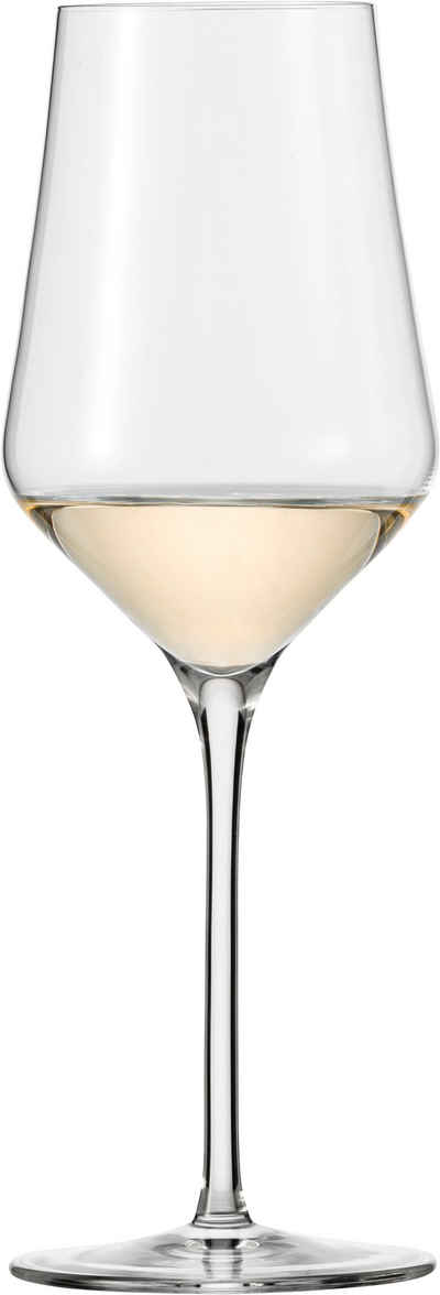 Eisch Weißweinglas Sky SensisPlus, Kristallglas, bleifrei, 380 ml, 4-teilig