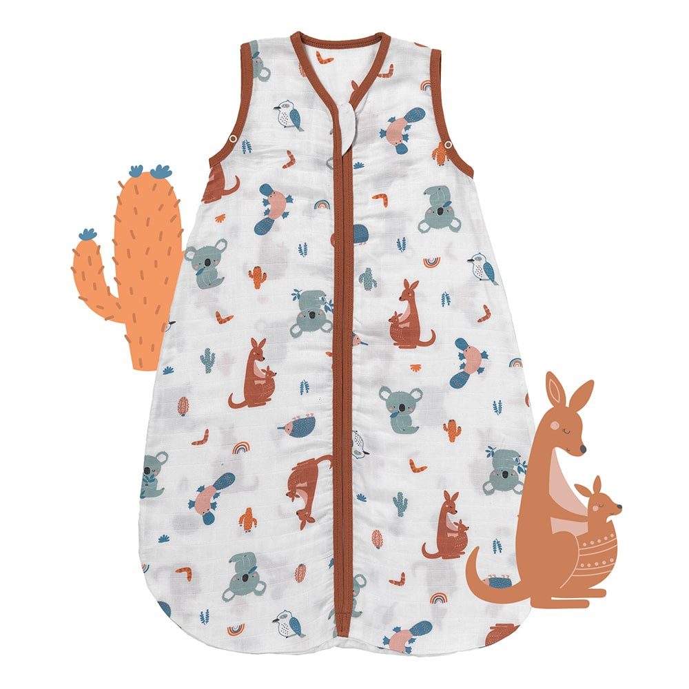 Schlummersack Kinderschlafsack Musselin Babyschlafsack, 0.5 Tog günstig online kaufen