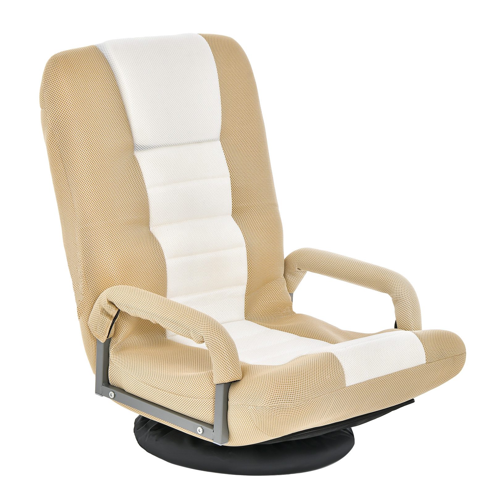 COSTWAY Relaxsessel, Bodensessel mit verstellbarer Rückenlehne,drehbar günstig online kaufen