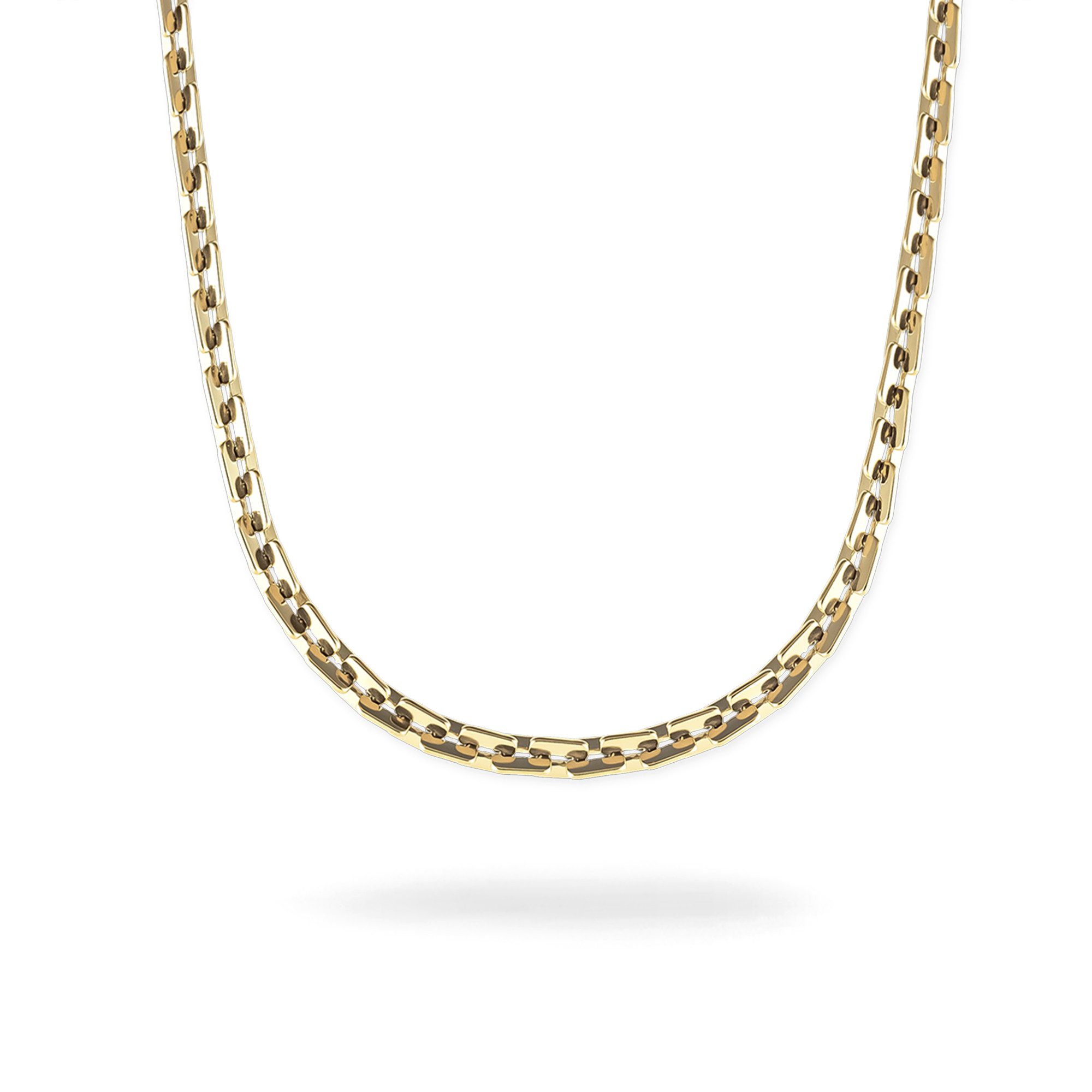 Copenhagen Studios Edelstahlkette Schmuck Geschenk Halskette Unisex Link