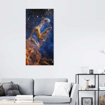 Posterlounge Poster NASA, James Webb Space Telescope - Säulen der Schöpfung, Fotografie