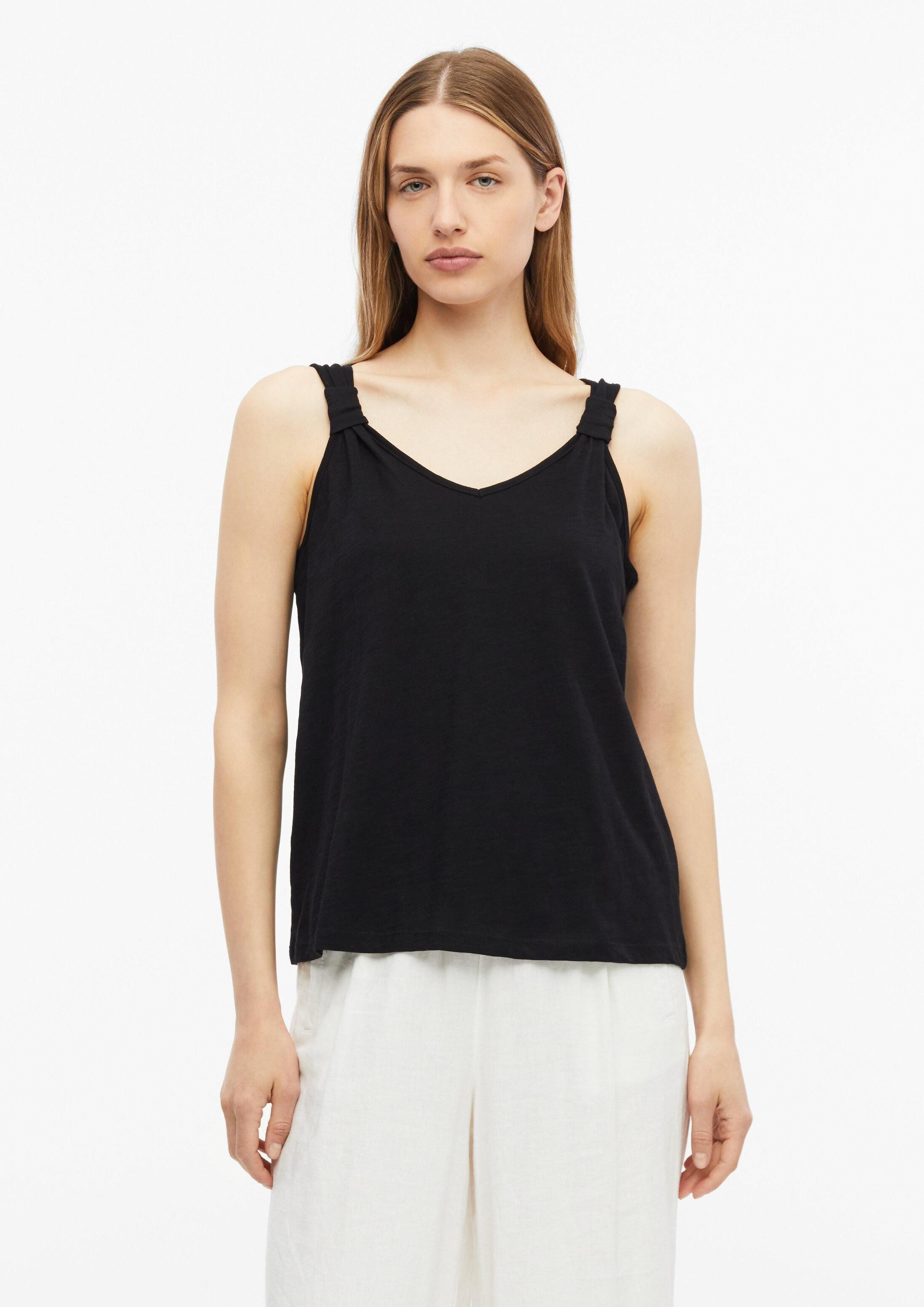 s.Oliver Muscleshirt T-Shirt Top mit V-Ausschnitt