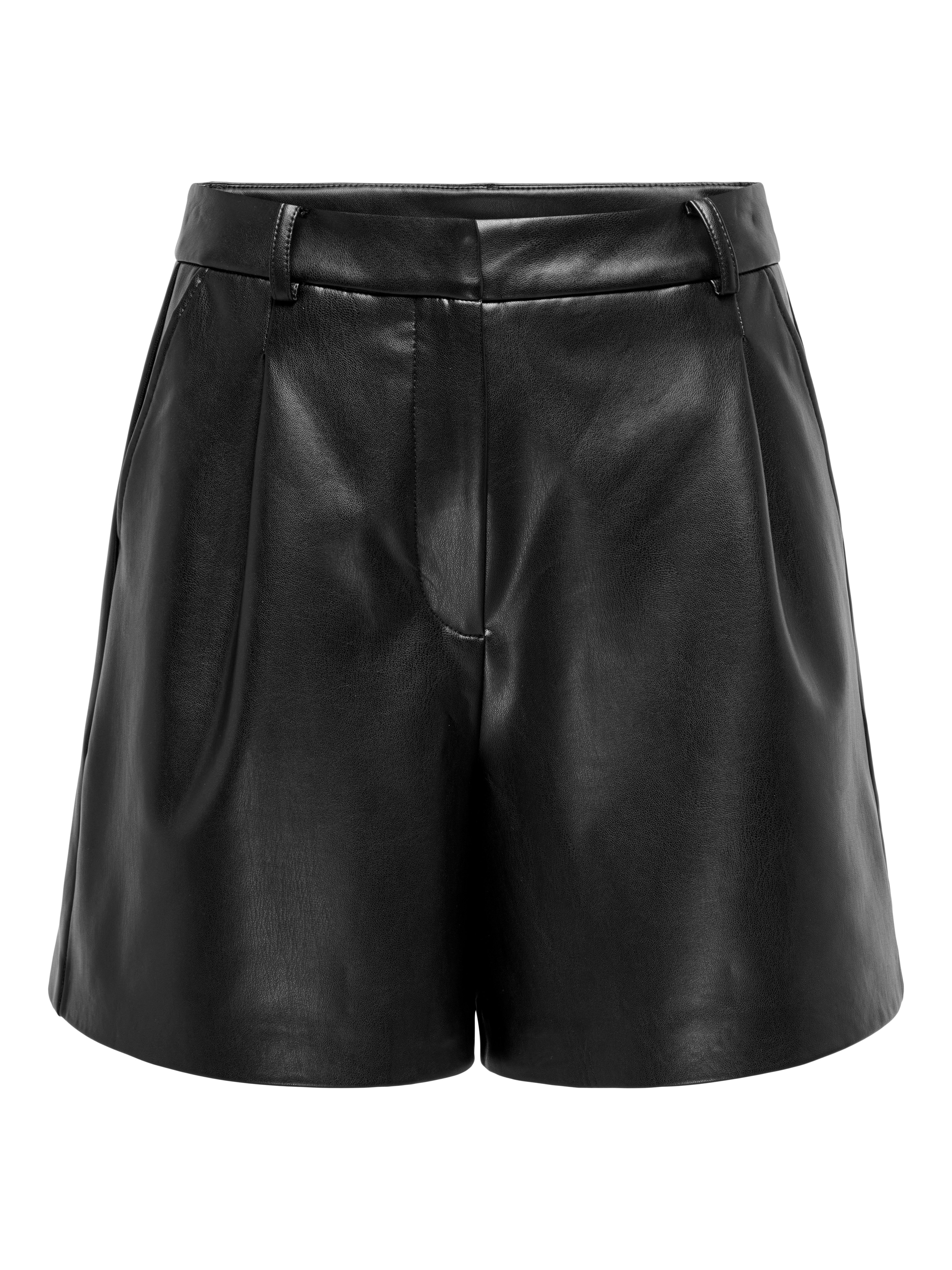 Shorts ONLPENNY FAUX LEATHER SHORTS OTW