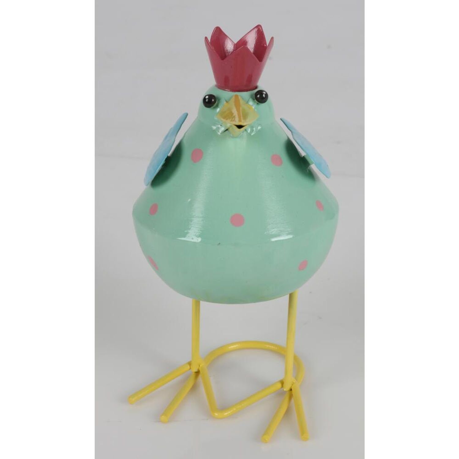 Figur Tisch Dekofigur 12x Haushalt Wackelvogel Dekoration Innen Regal BURI Ost Metall