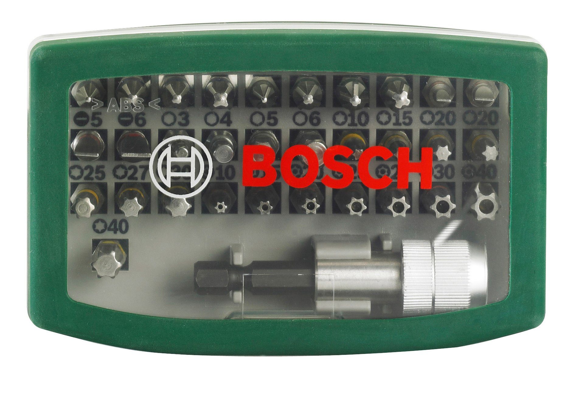 Bosch Home & Garden Bit-Set, 32-St., mit Farbcodierung