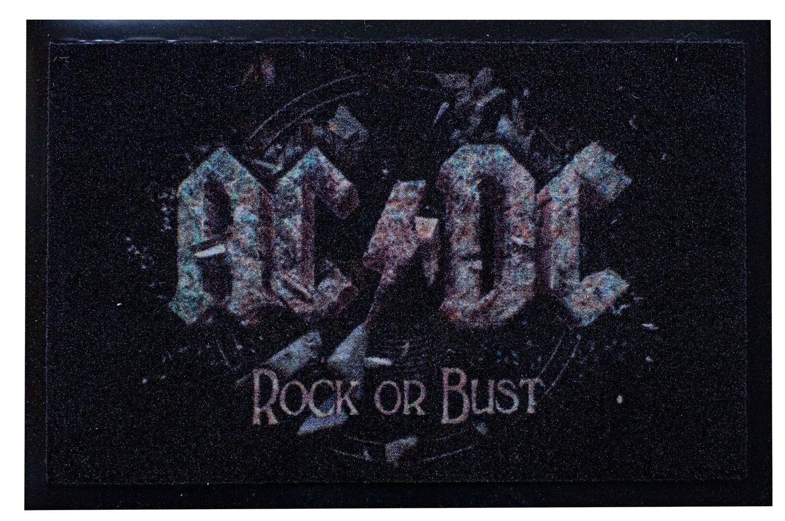 Teppich AC/DC - Rock or mm 3 x Rechteckig, cm, 40 Höhe: 60 Bust Rockbites