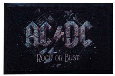 Teppich AC/DC - Rock or Bust 60 x 40 cm, Rockbites, Rechteckig, Höhe: 3 mm