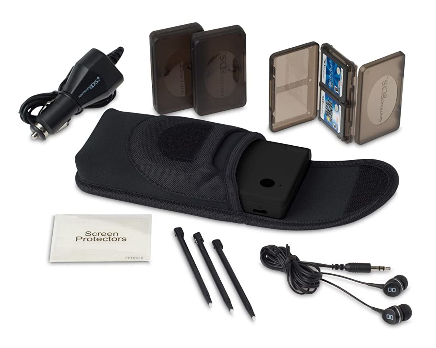 Nintendo Konsolen-Tasche Neo Sleeve Starter Set für Nintendo DSi/3DS, Set, Stifte, KFZ Adapter, Spiele-Hüllen für Nintendo DSi 3DS Konsole