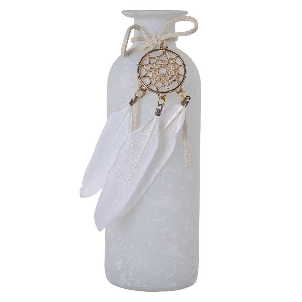 MICA Dekovase Vase - Traumfänger - aus Glas - ca. 5,5 x 16,5 cm günstig online kaufen