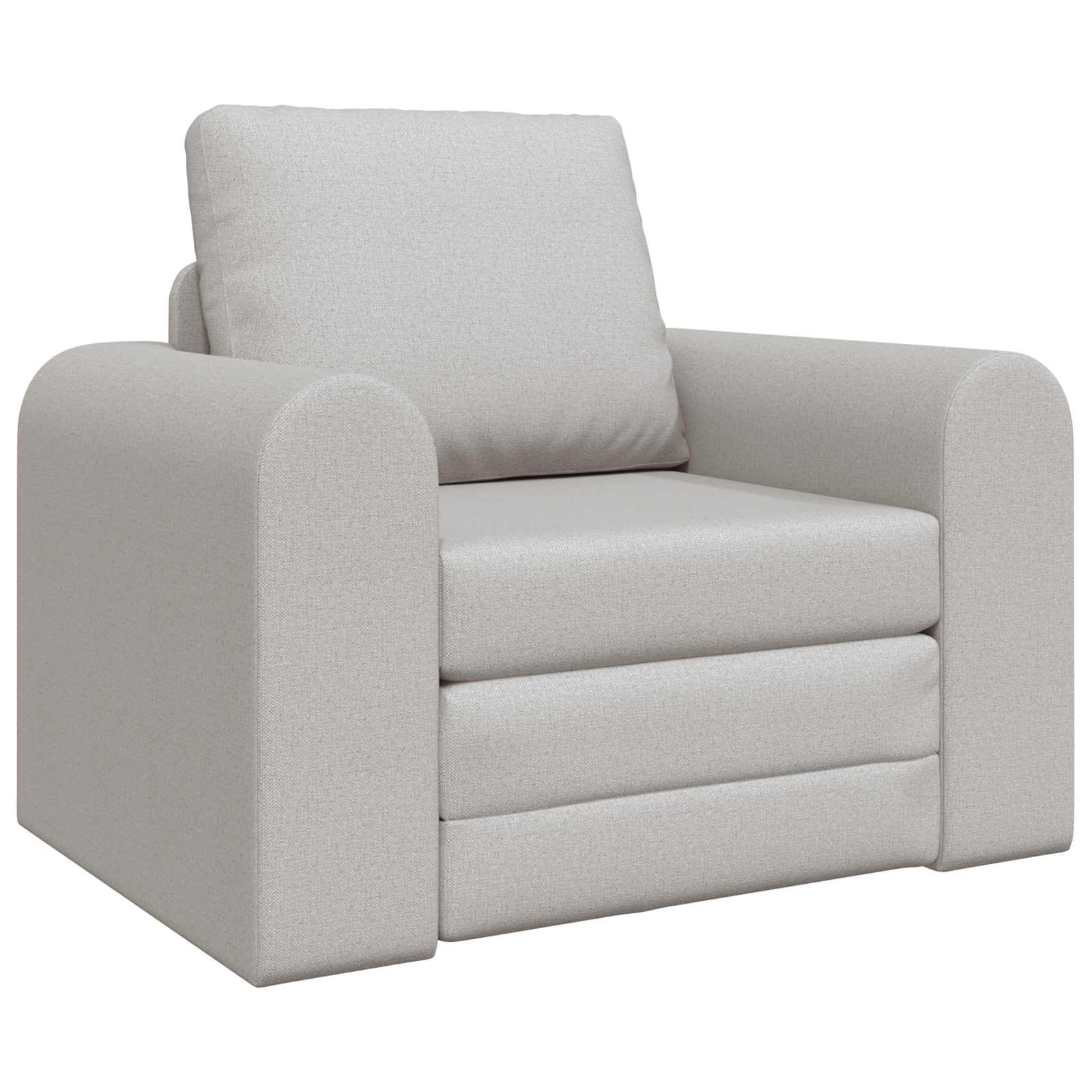 vidaXL Sofa Schlafsofa Wolkengrau 98 x 71 x 83 cm Samt, 1 Teile günstig online kaufen