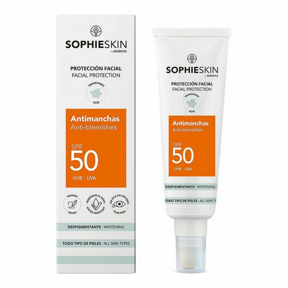 50 SOPHIESKIN solar crema Sophieskin Gesicht ml antimanchas SPF50 Sonnenschutzpflege