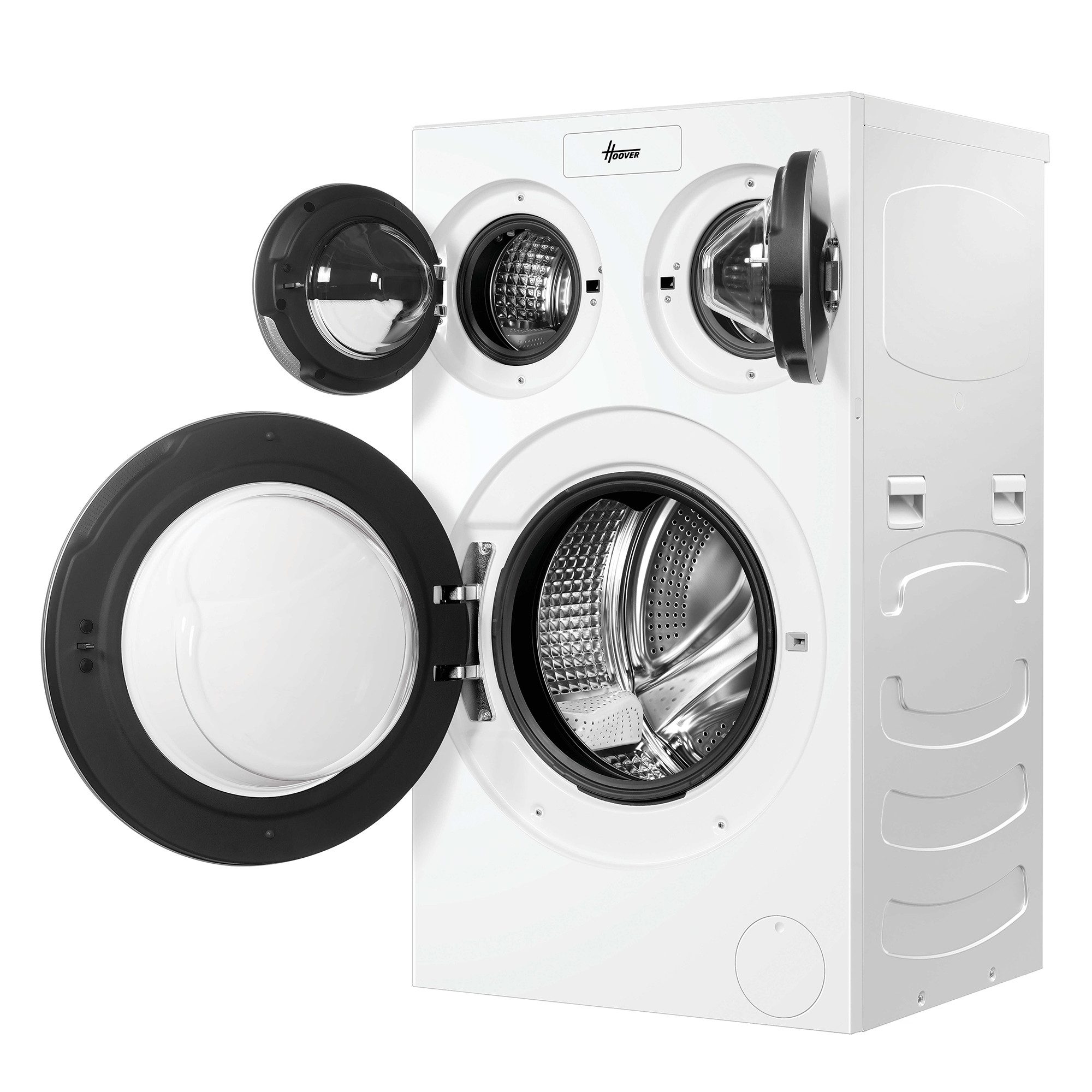 Hoover Waschmaschine HMQD 410CBL9-84, 10 kg, 1400 U/min, ActiveSteam - Dampffunktion