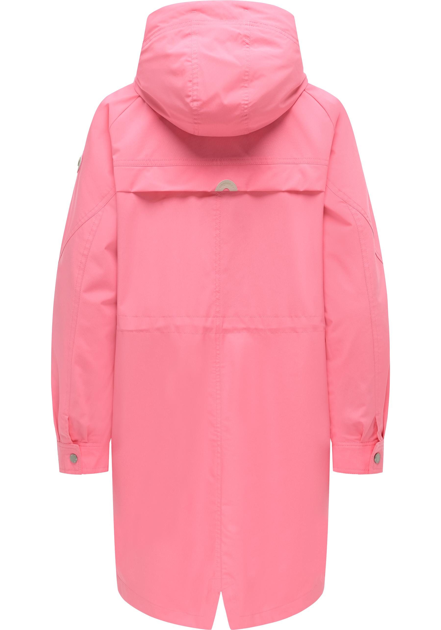 Ragwear Regenmantel Ximenna wasserdichter und atmungsaktiver Damen Übergangsparka