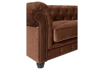 Max Winzer® Chesterfield-Sofa Old England, mit edler Knopfheftung, 2-Sitzer oder 2,5-Sitzer