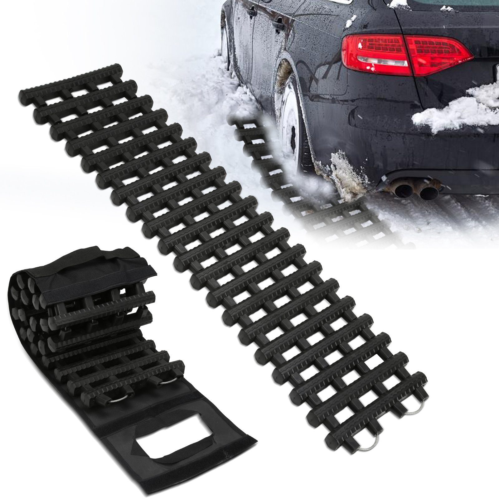 2x Schneekette für Autoreifen 16mm SUV 4x4 Schneeketten