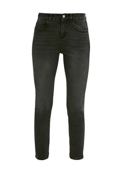 comma casual identity Regular-fit-Jeans Jeans-Hose, GREY/BLACK