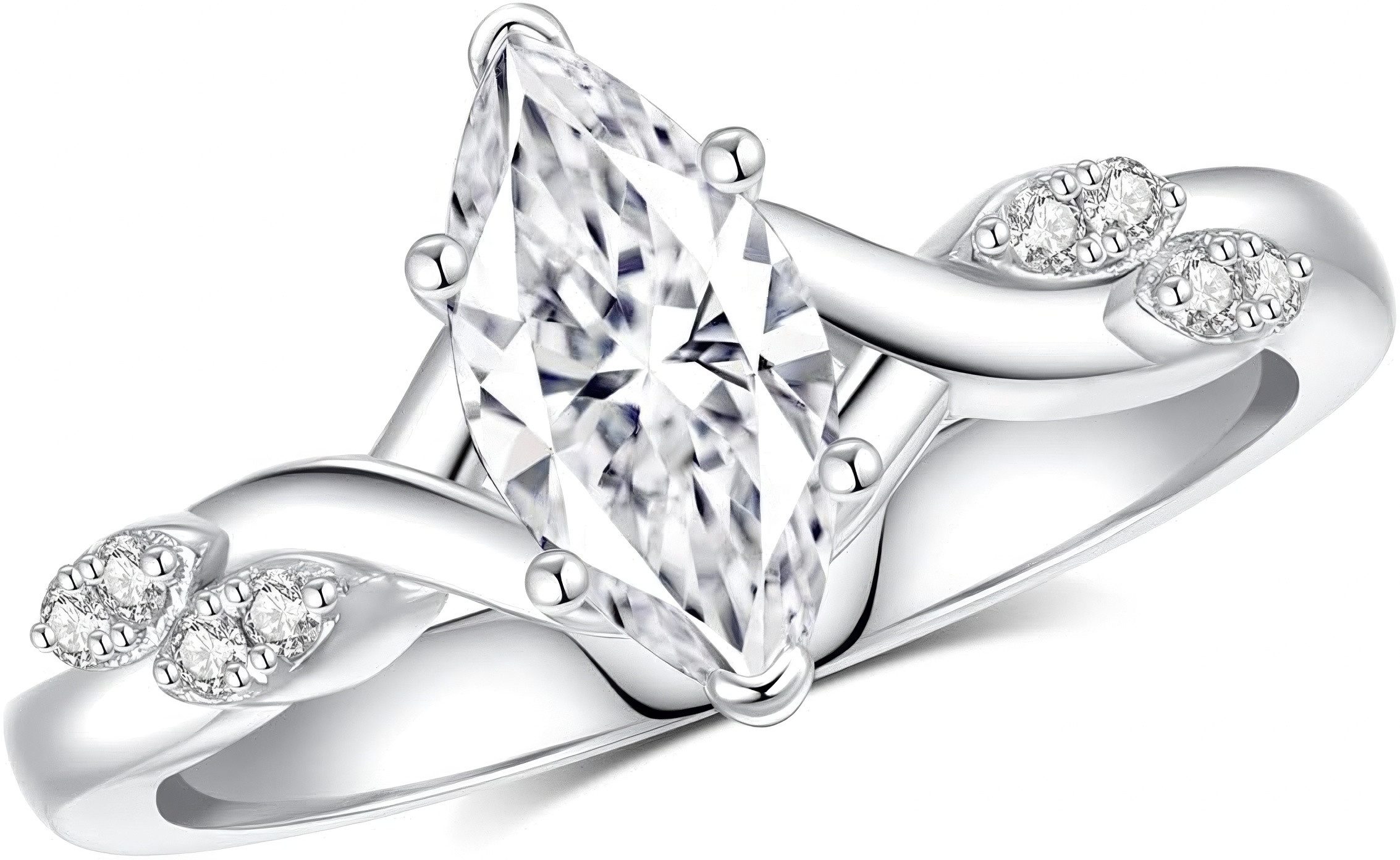 Jumpeak Diamantring 1ct engagement ring,statement ring,ring gold damen 585 echtgold, de vvs Vs 2ex,geschenk für frau,geschenk zur erstkommunion