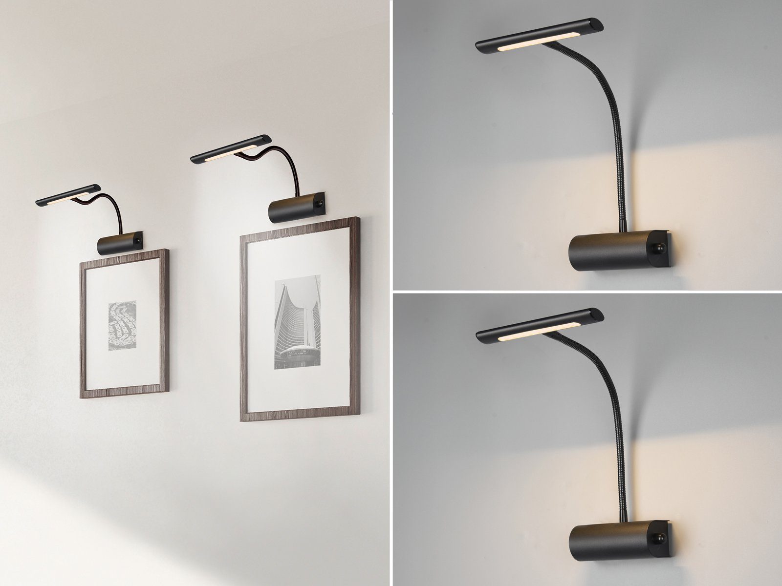 TRIO Leuchten LED Bilderleuchte, Dimmer, LED günstig online kaufen