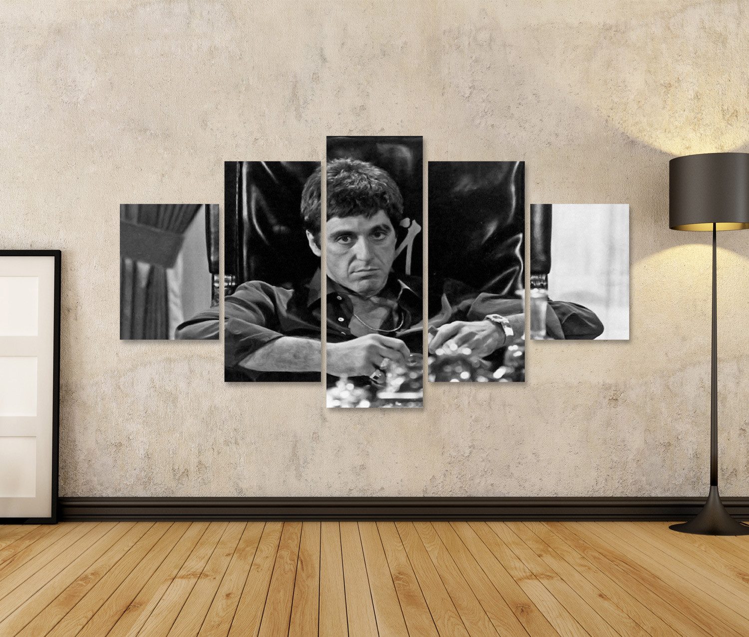 islandburner Leinwandbild Al Pacino Scarface Tony Montana Kult Gangster Mov günstig online kaufen