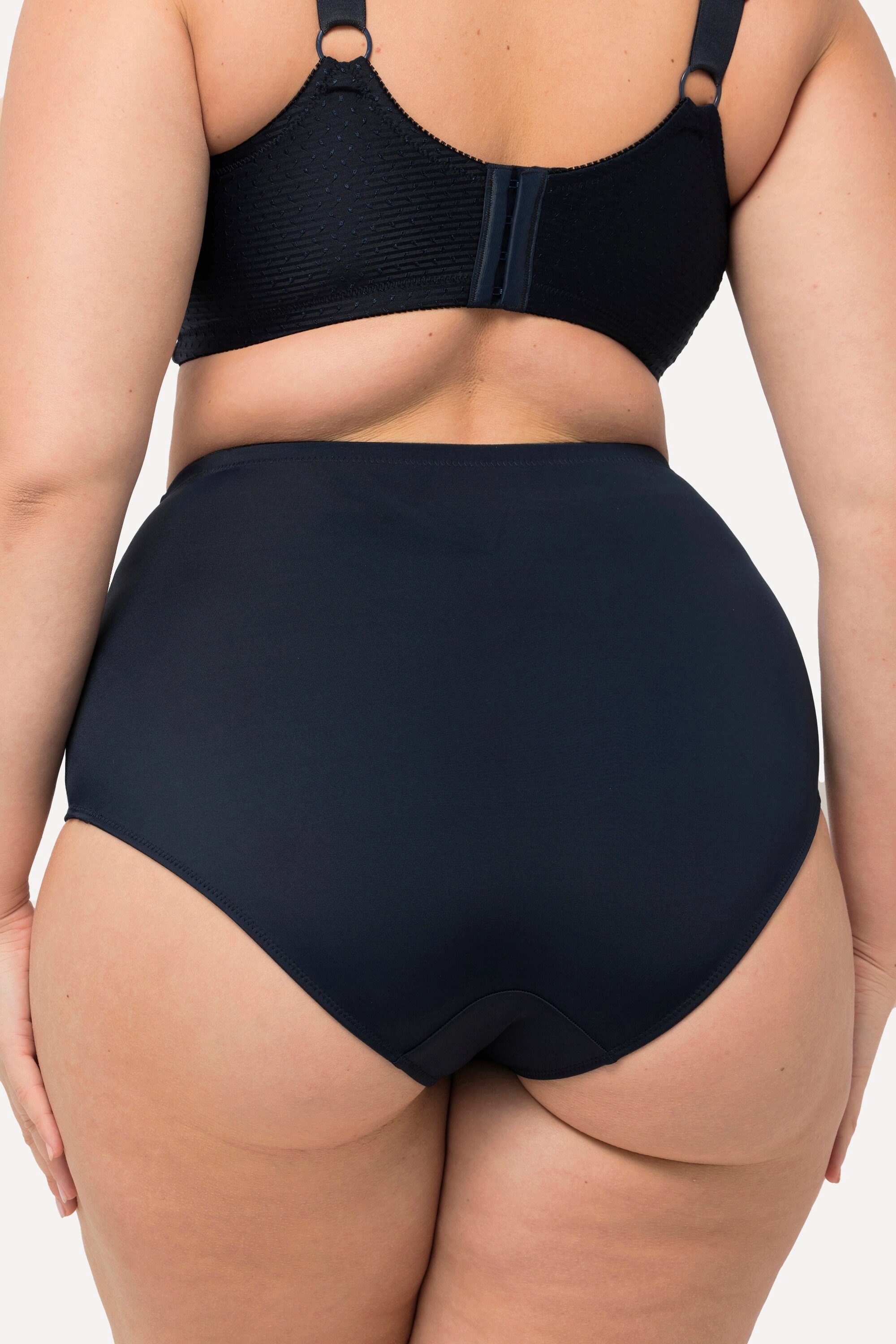 Ulla Popken Miederhose Miederhose High Waist Jacquard-Einsatz – Bild 3 von 4