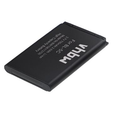 vhbw kompatibel mit Doro Easy 5 Plus Smartphone-Akku Li-Ion 700 mAh (3,7 V)