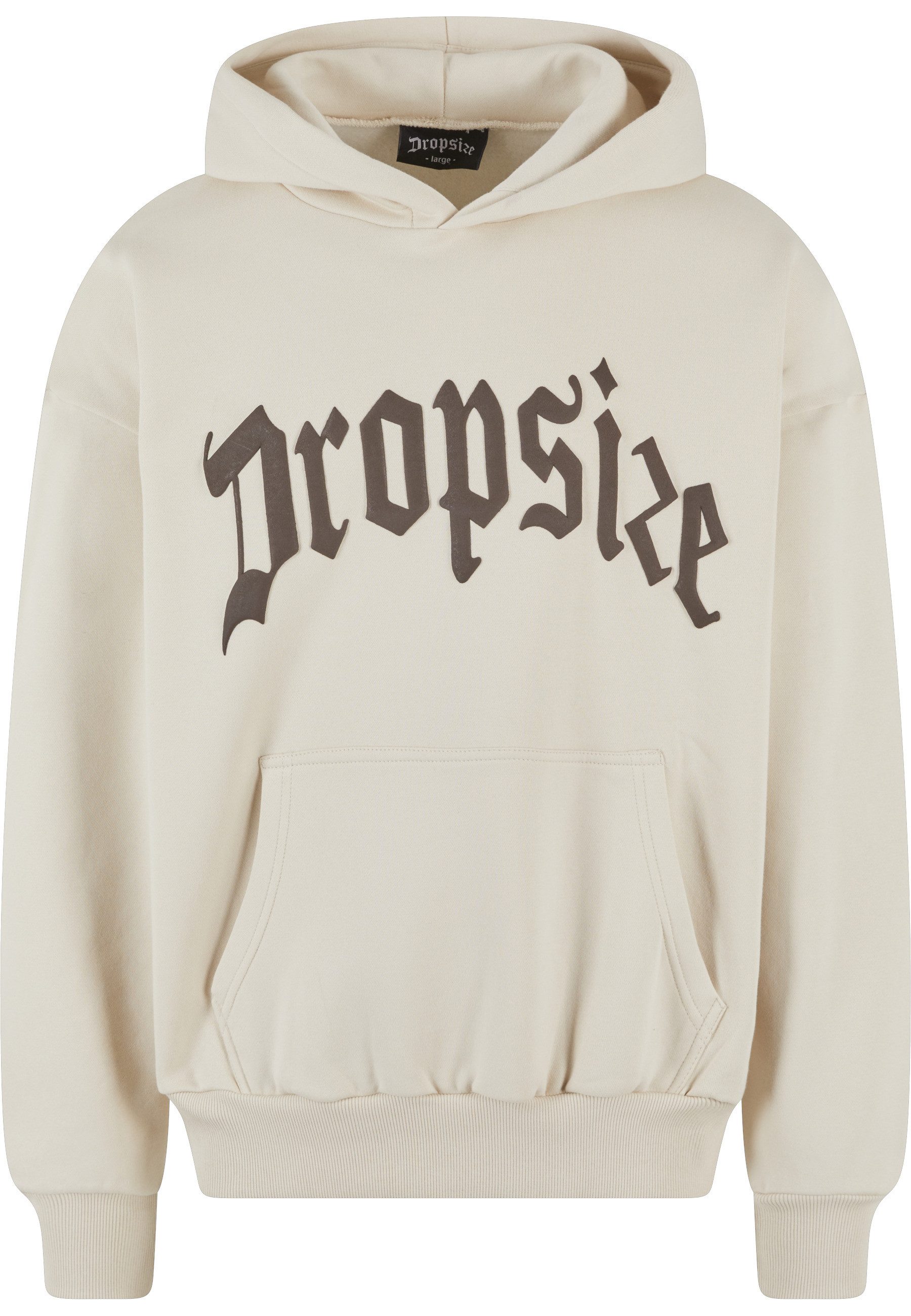 Dropsize Kapuzensweatshirt Dropsize Herren Heavy Oversize Puffer Print Hoodie (1-tlg)