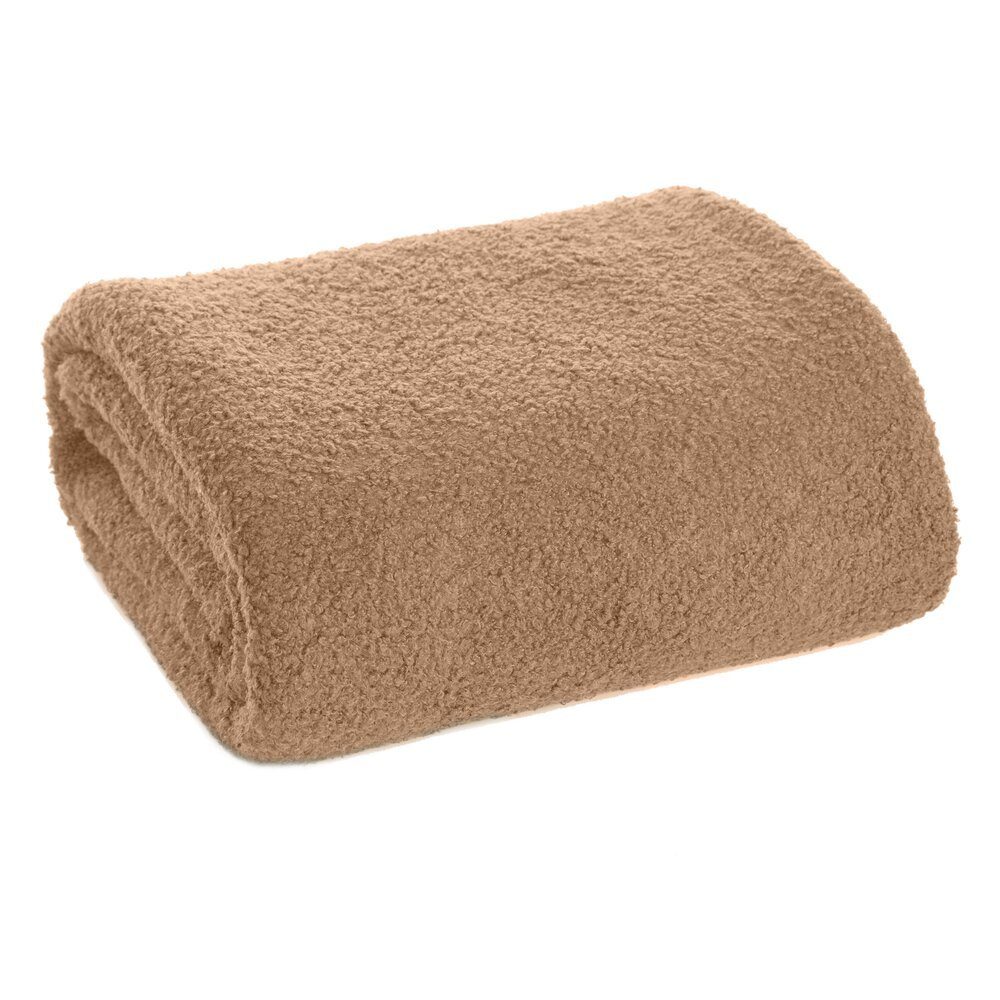 Wohndecke Bouclé, Eurofirany, Kuscheldecke, 70x160,150x200,170x210,200x220, günstig online kaufen