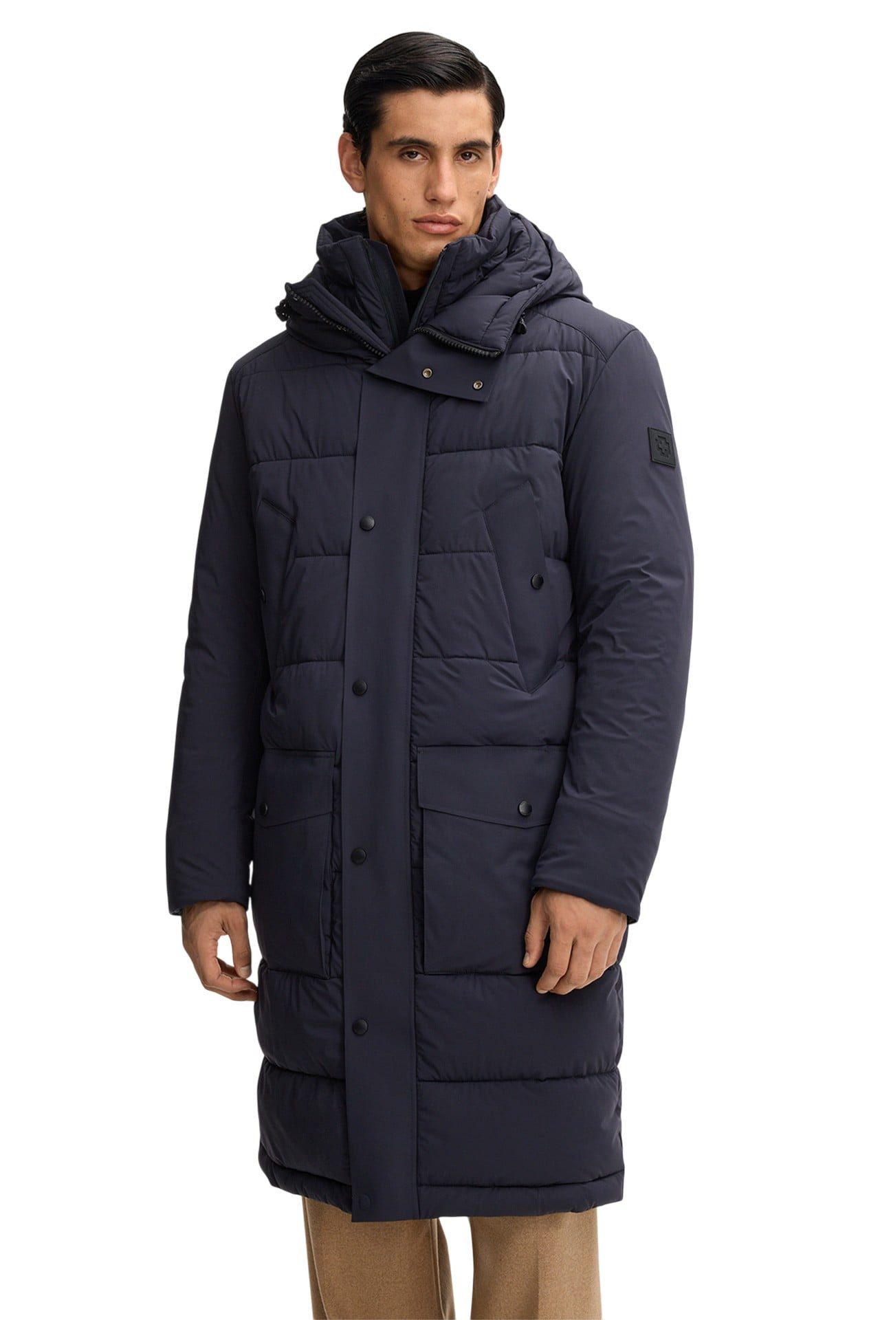 Strellson Wintermantel Crasher (Steppmantel, wind- und wasserabweisend) dunkelblau Herren