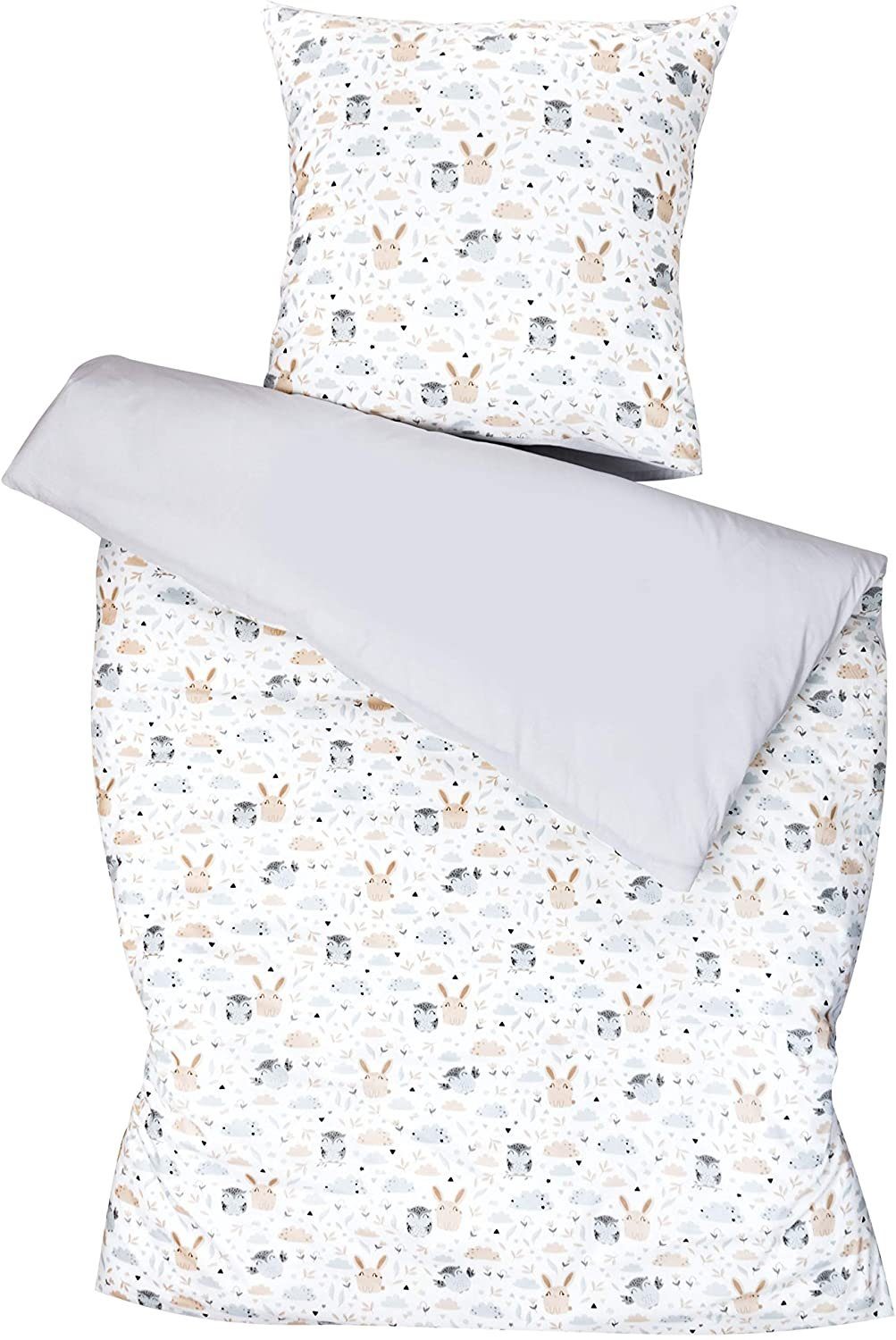 Amilian Bettwäsche 2-teilig, Bettbezug 135 x günstig online kaufen