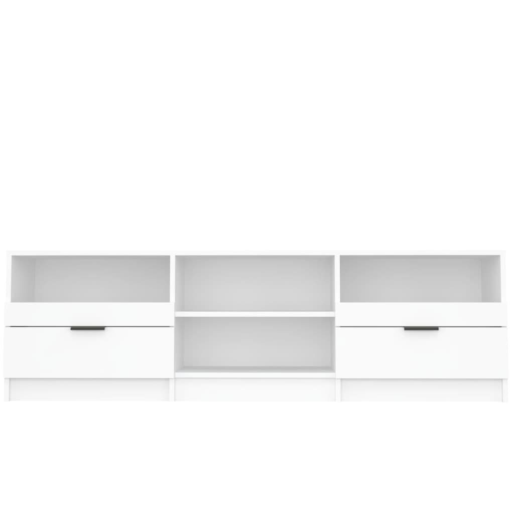 cm Weiß furnicato 150x33,5x45 Holzwerkstoff TV-Schrank