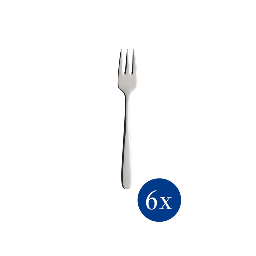 Villeroy & Boch Kuchengabel Daily Line Kuchengabelset 6-tlg. 147mm (6 Stück)