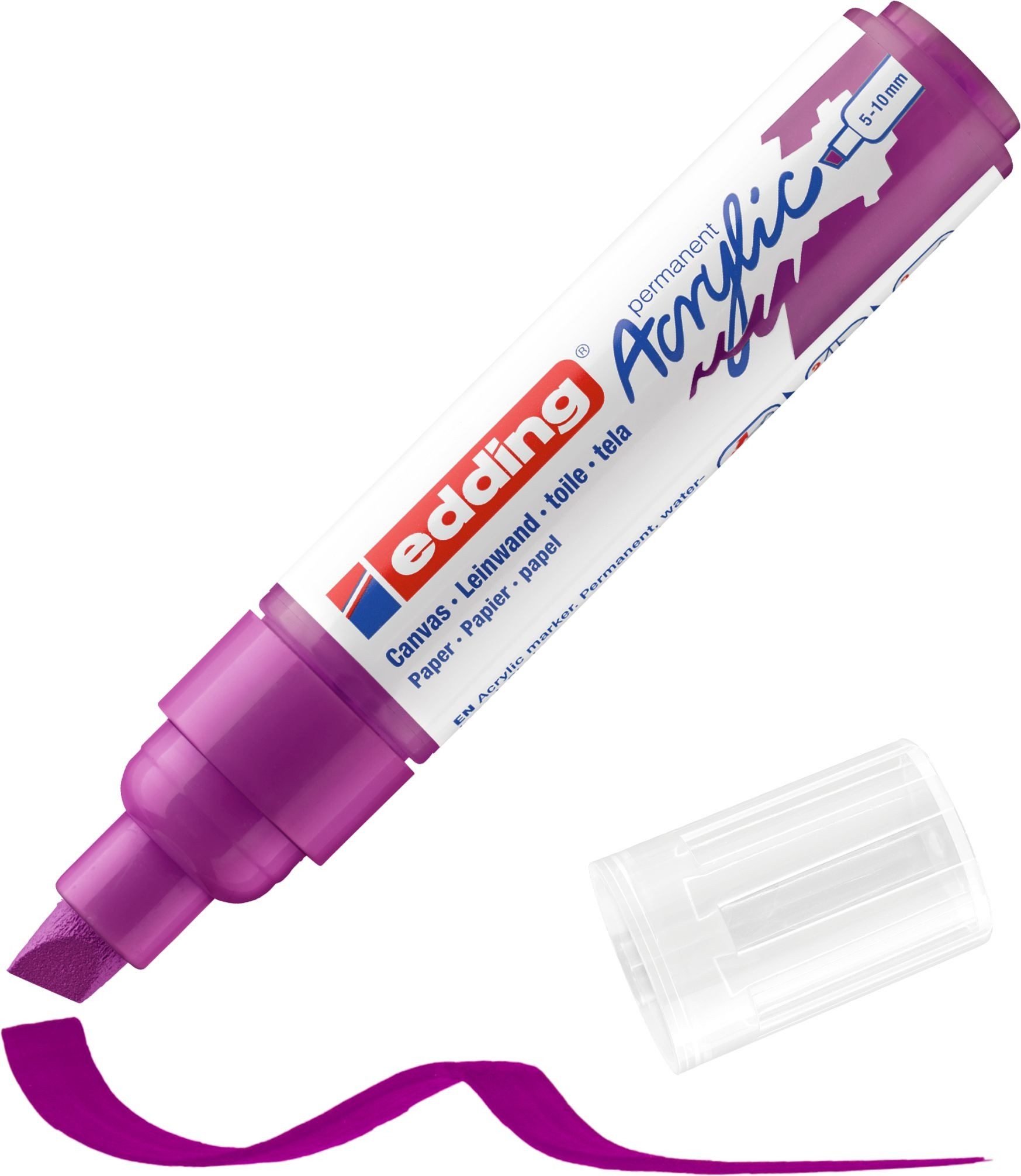 edding Marker Acrylmarker edding 5000 breit beere