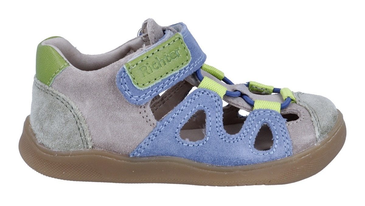 Richter Samy Barfußschuh Babyschuh, Klettschuh, Größenschablone zum Download, mit WMS