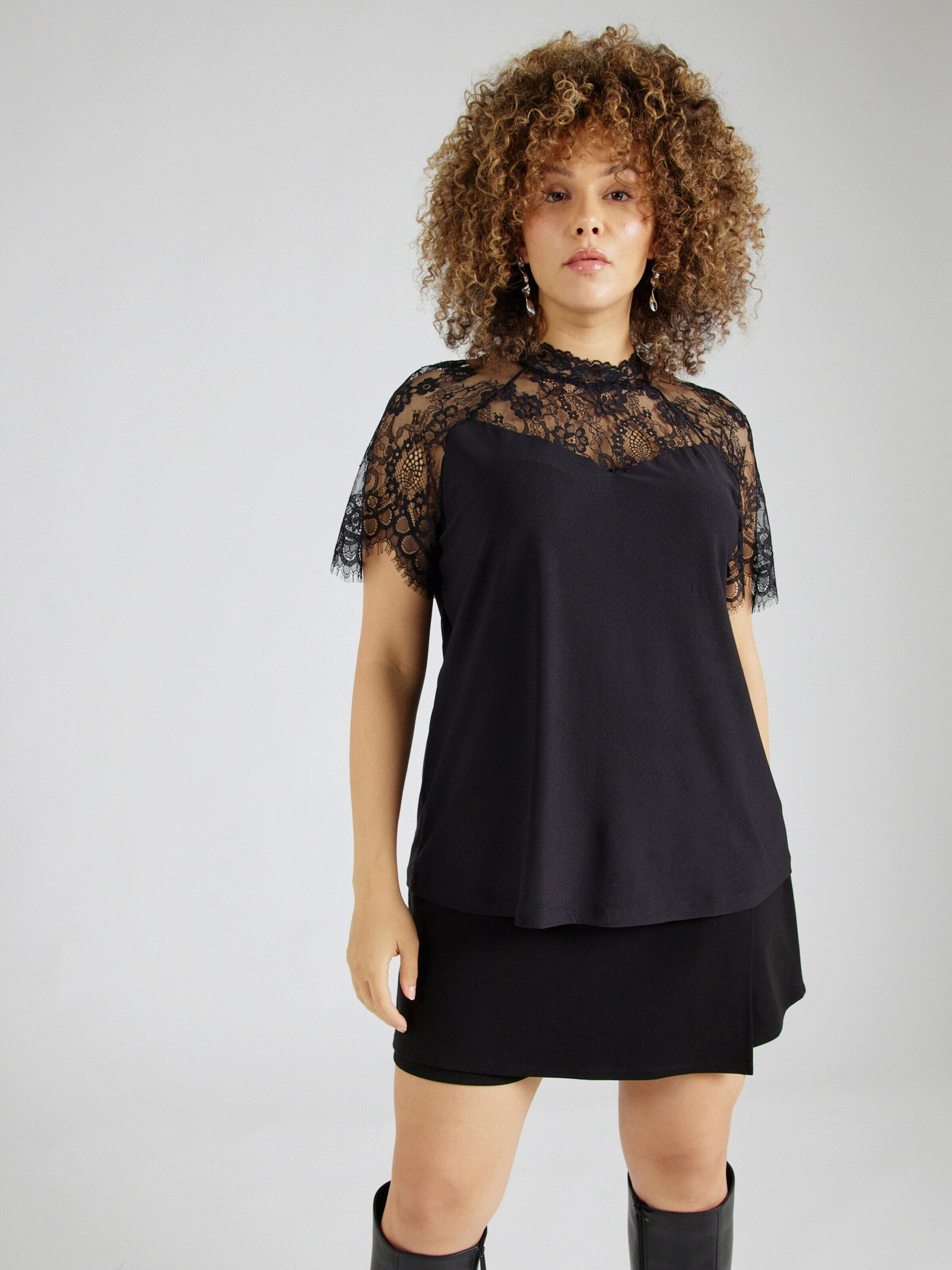 Vero Moda Curve Funktionsshirt (1-tlg) Spitze günstig online kaufen