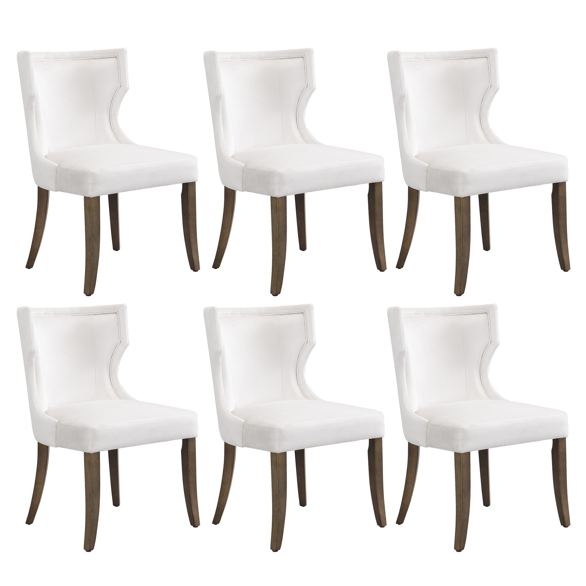 Flieks Esszimmerstuhl (mit verstellbare Fußpolstern, Set, 6 St), 6er Set Po günstig online kaufen