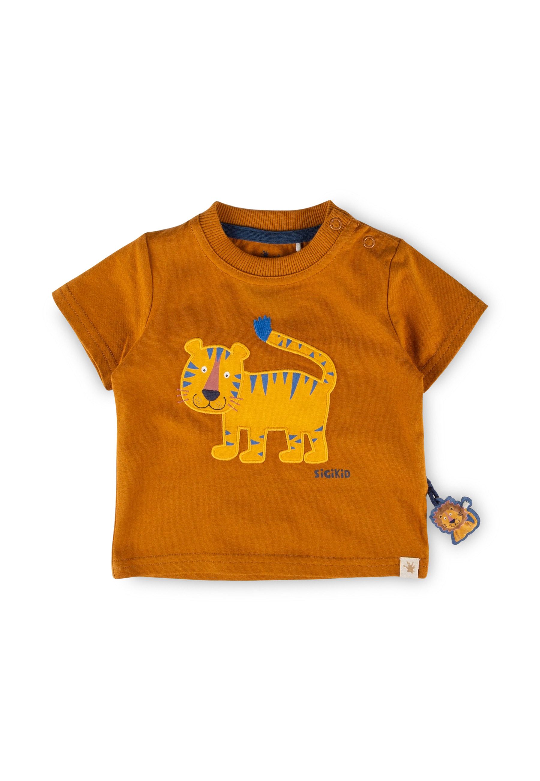 Sigikid T-Shirt Tiger & Löwe für Babys Jungen (1-tlg)
