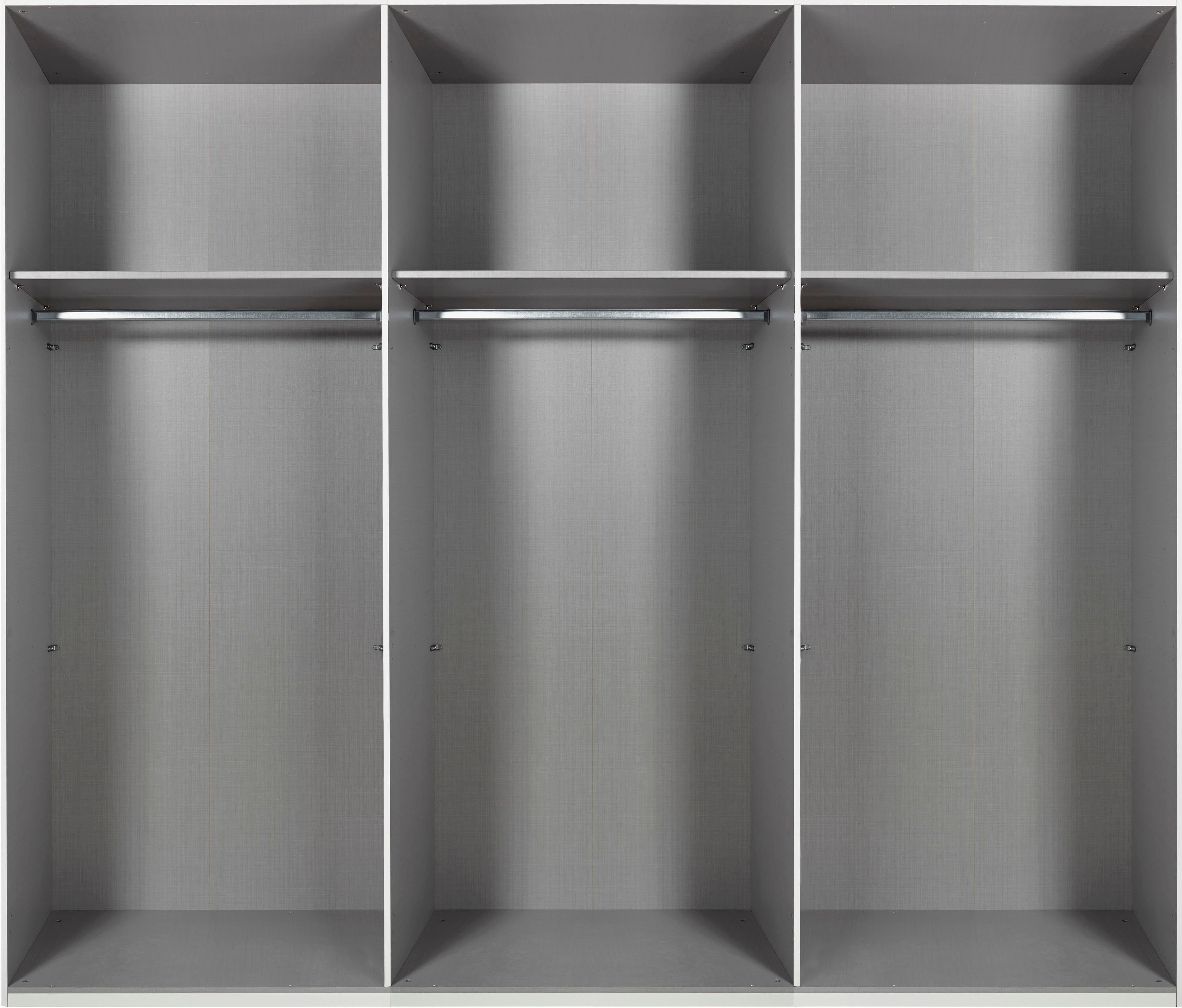 Wimex Schwebetürenschrank Ernesto mit farbigen Glaselementen