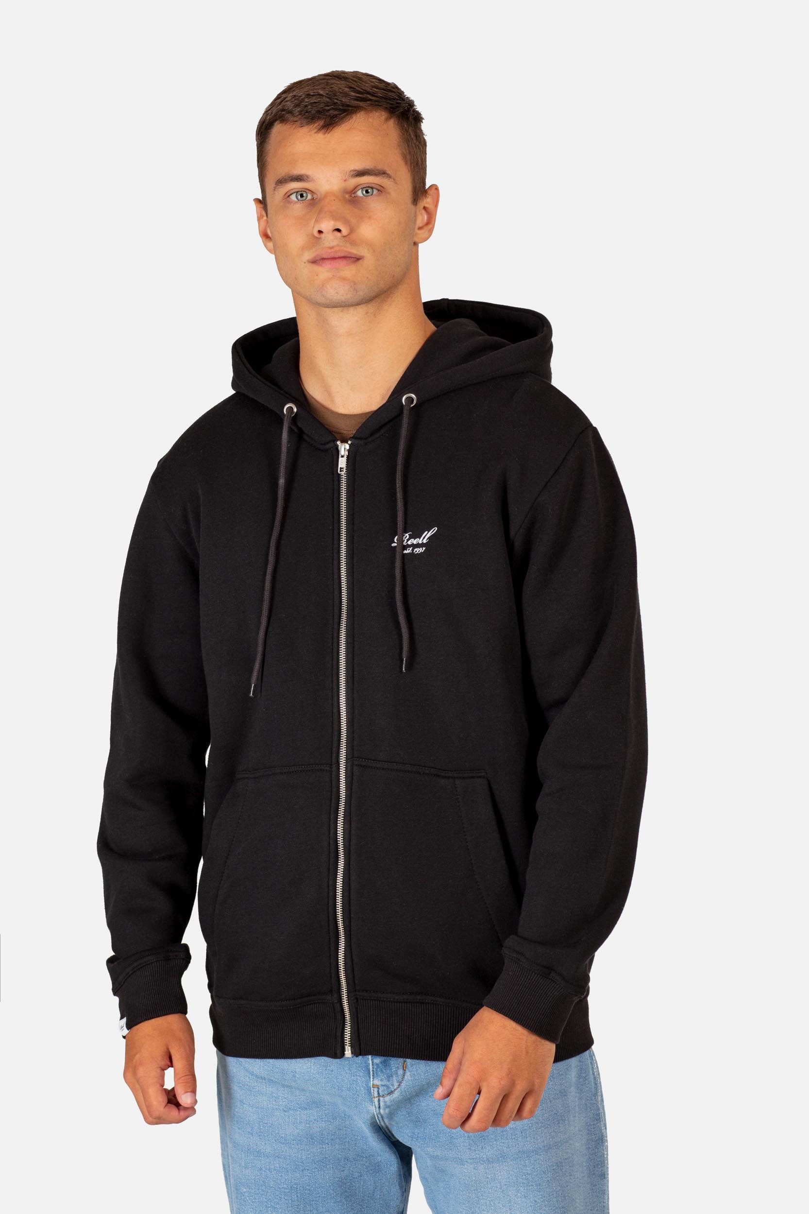 REELL Sweatjacke Staple Logo Zip