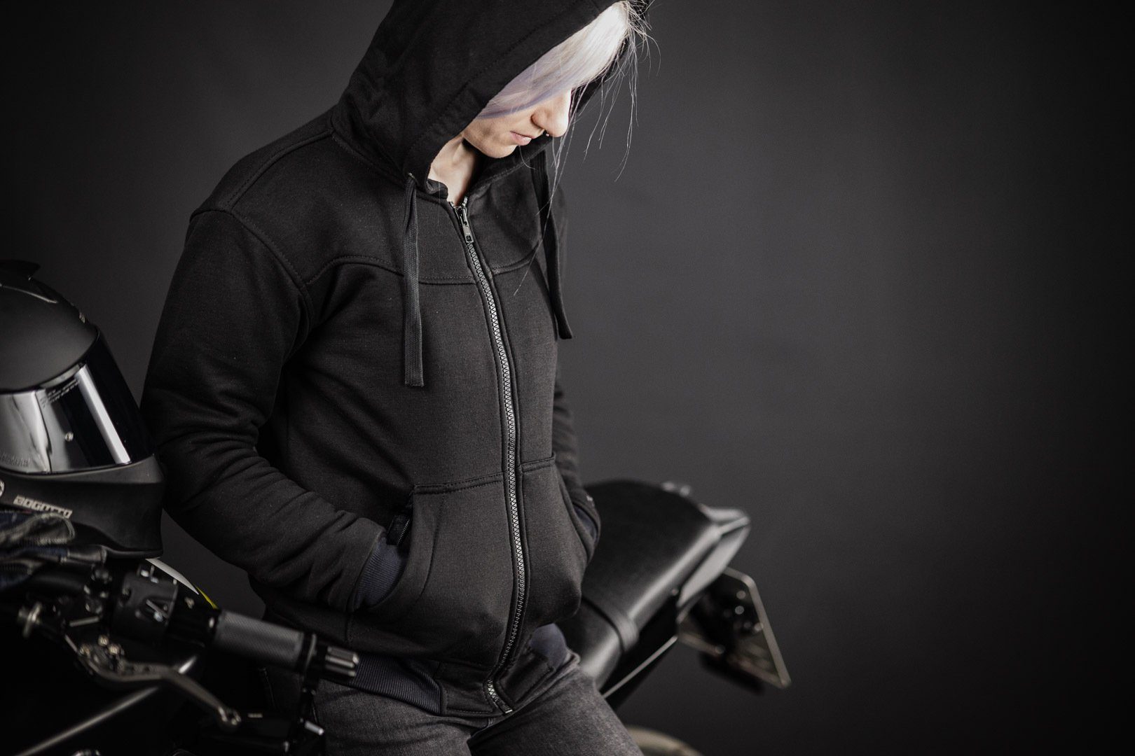 Merlin Motorradjacke Vixen Damen Motorrad Zip günstig online kaufen