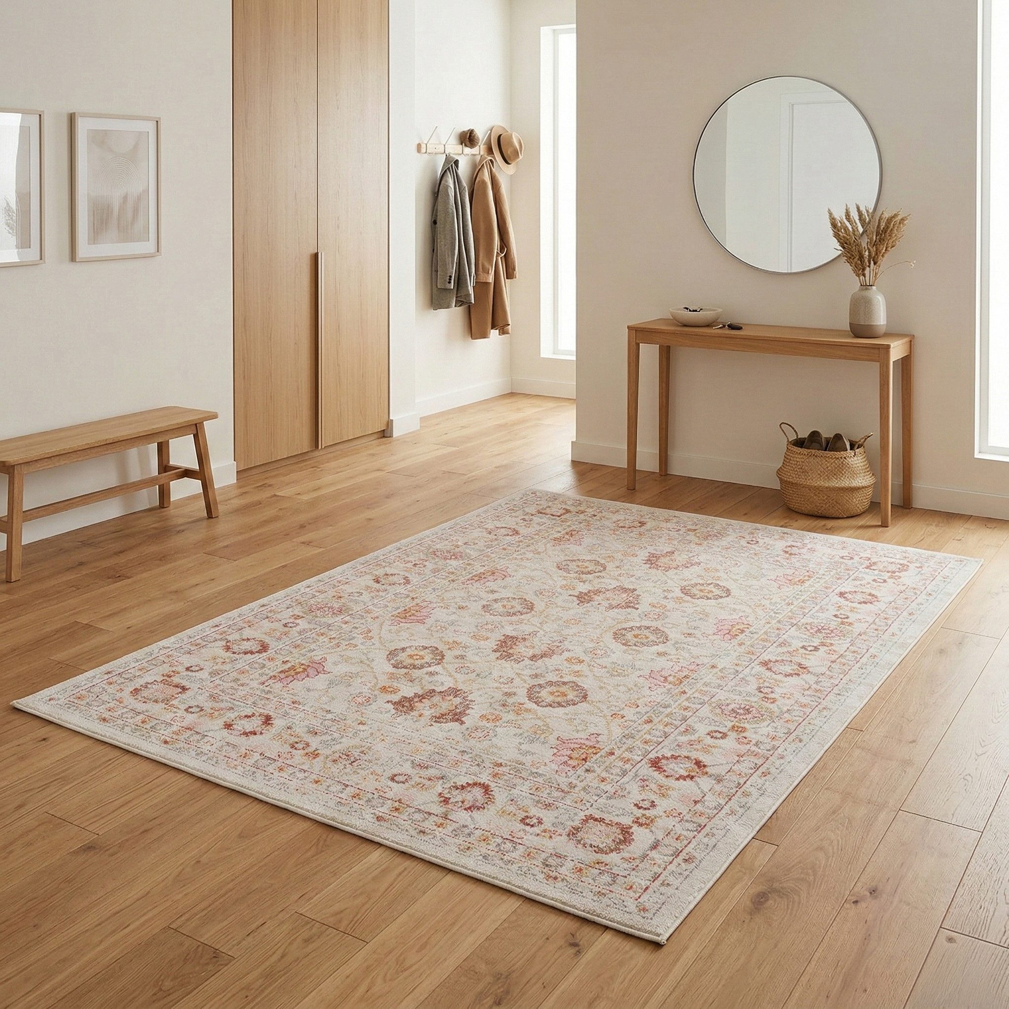 Pergamon Outdoorteppich Indoor Outdoor Teppich Lagos Vintage, Rechteckig, Höhe: 4 mm