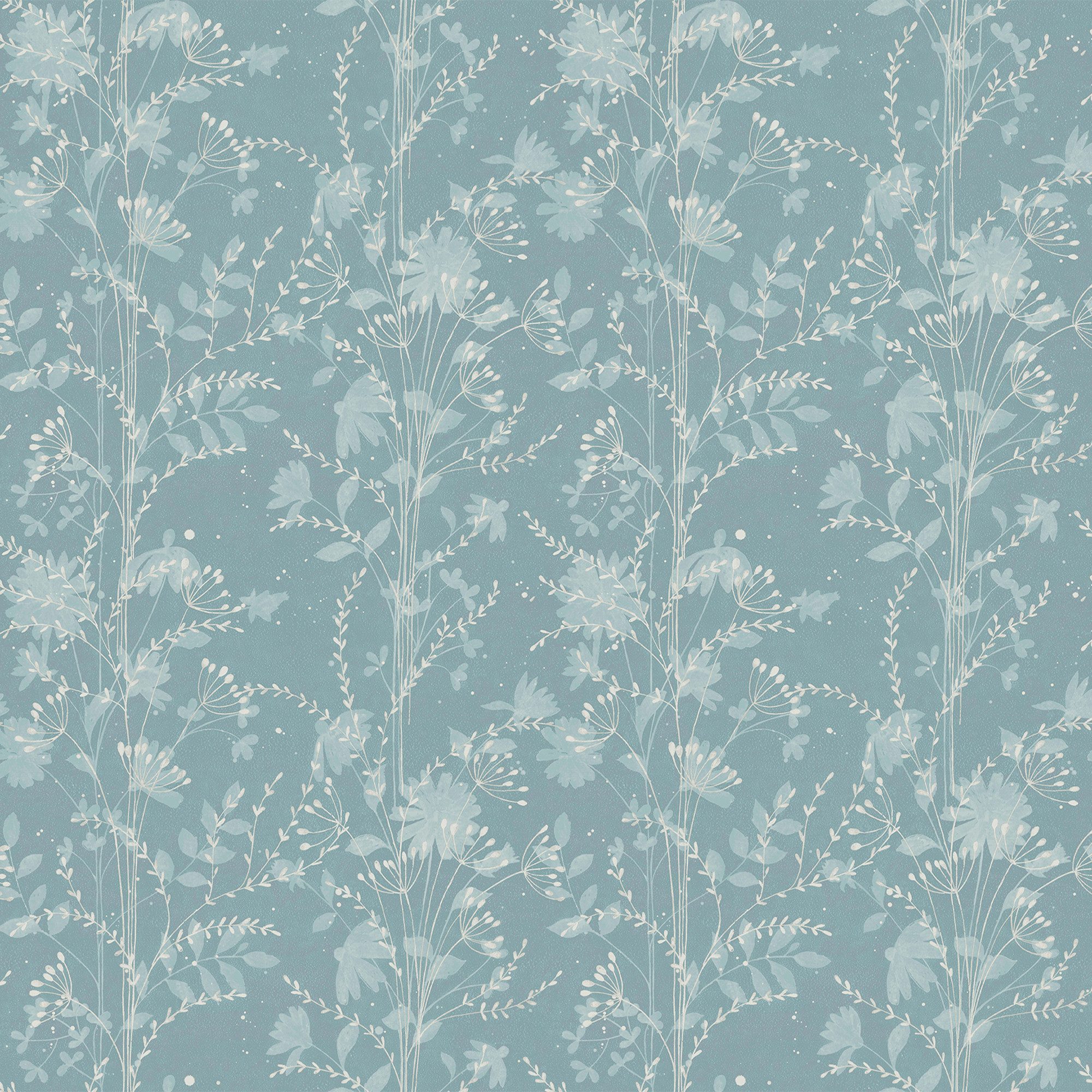 LAURA ASHLEY Vliestapete Fennelton, glatt, geblümt, günstig online kaufen