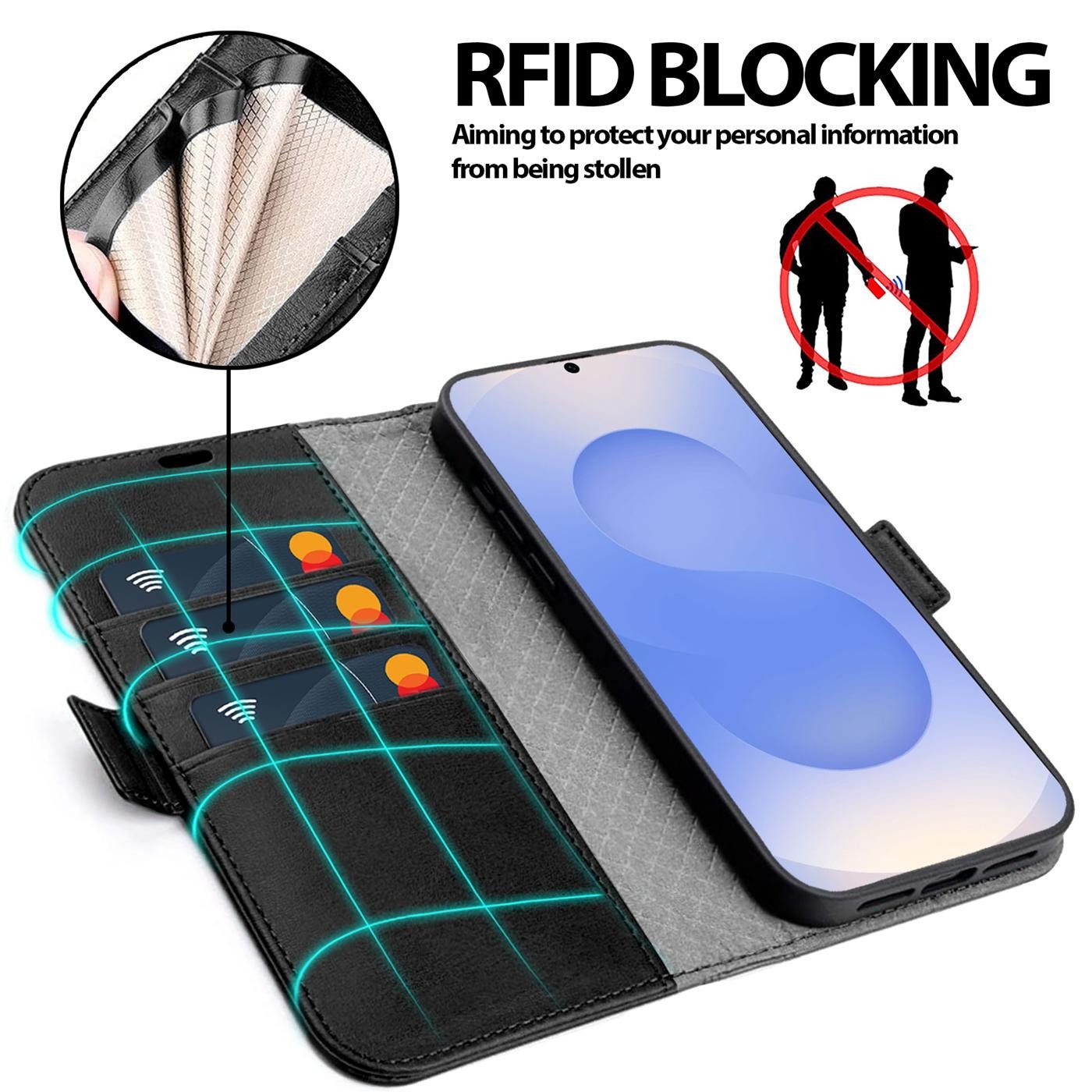 CoolGadget Handyhülle Book Case Elegance Tasche für Samsung Galaxy S26+ 6,7 Zoll, Hülle Magnet Klapphülle Flip Case für Samsung S26 Plus Schutzhülle – Bild 4 von 5
