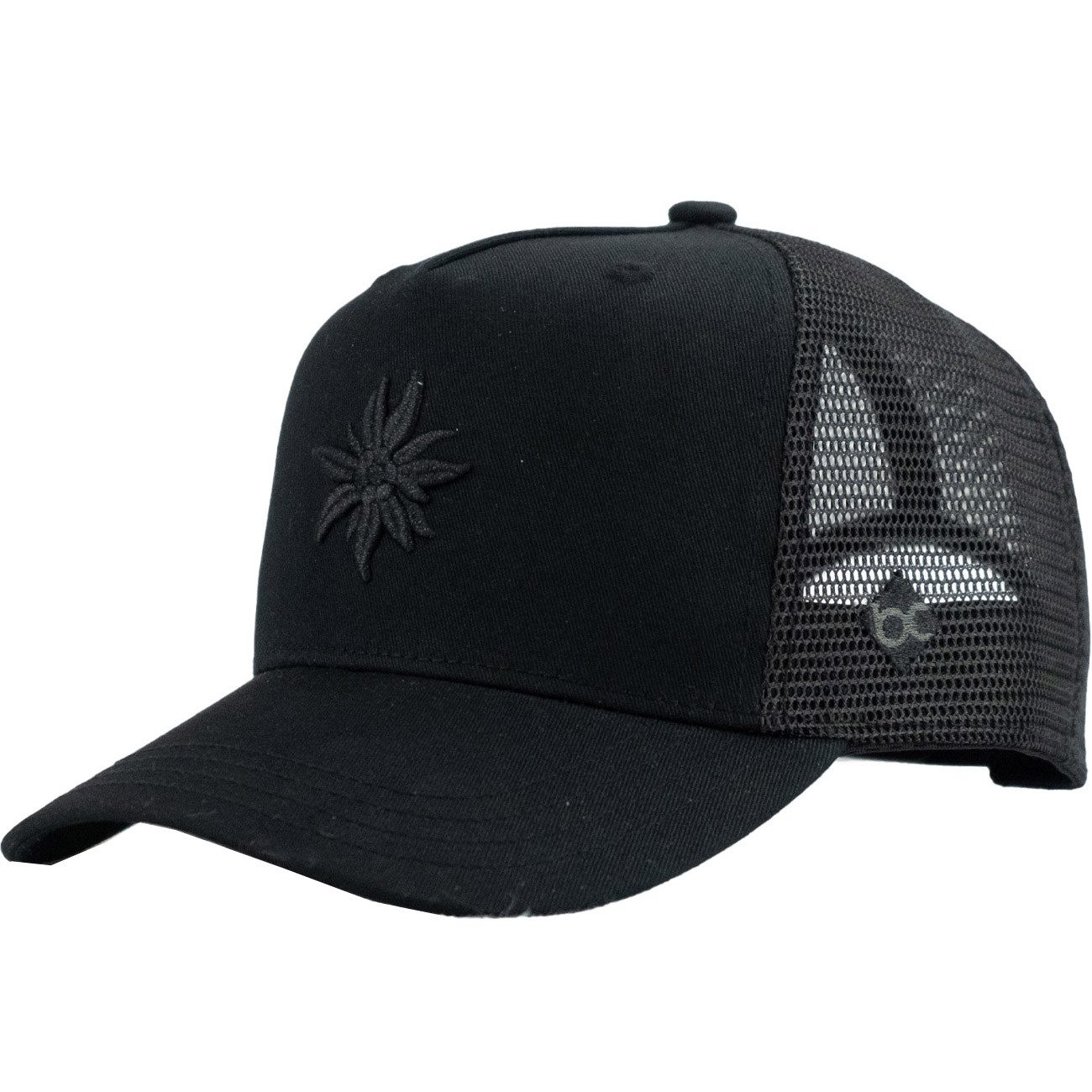 Bavarian Caps Baseball Cap "Edelweiß: Black günstig online kaufen