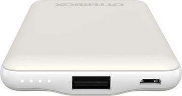 Otterbox Power Bank 5000 mAh externer Akku mit USB-A und Micro-USB Powerbank 5000 mAh, Status LED, schlankes, robustes Design, inkl. 3 in 1 Ladekabel